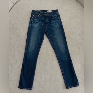AG Mari High Rise Slim Straight Jeans